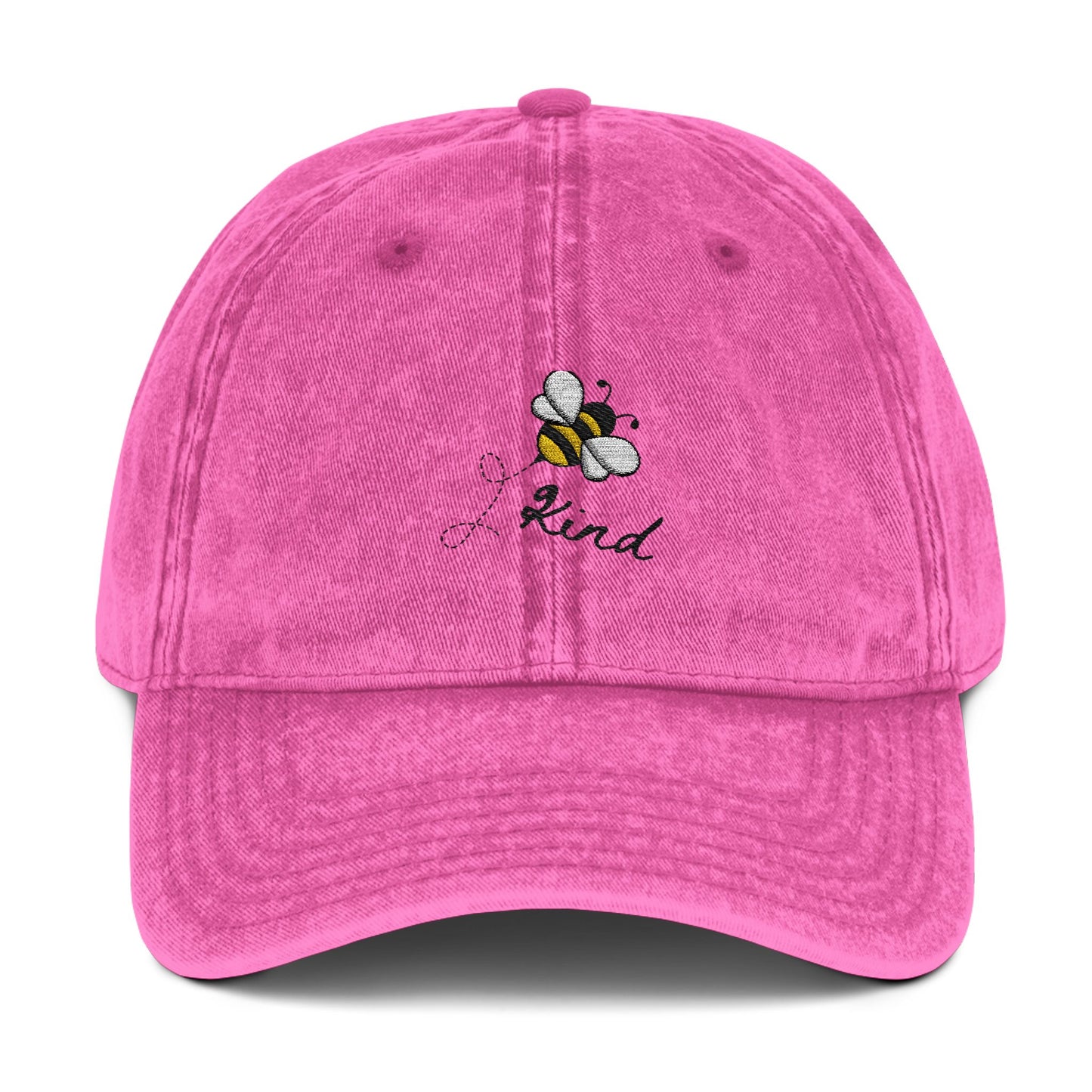 Bee Kind Cap - Embroidered Adjustable Hat for Faith Lovers