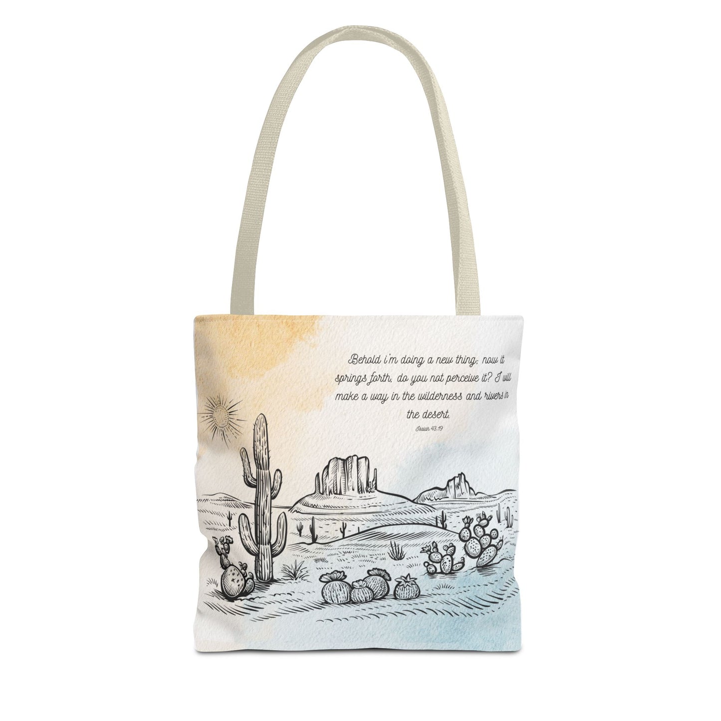 Behold I’m doing a New Thing Tote Bag